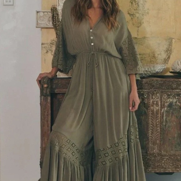 Free People Pants - Free People boho jumpsuit